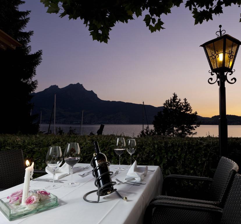 Gastehaus Baumgarten Hotel Kehrsiten ภายนอก รูปภาพ
