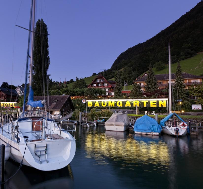 Gastehaus Baumgarten Hotel Kehrsiten ภายนอก รูปภาพ