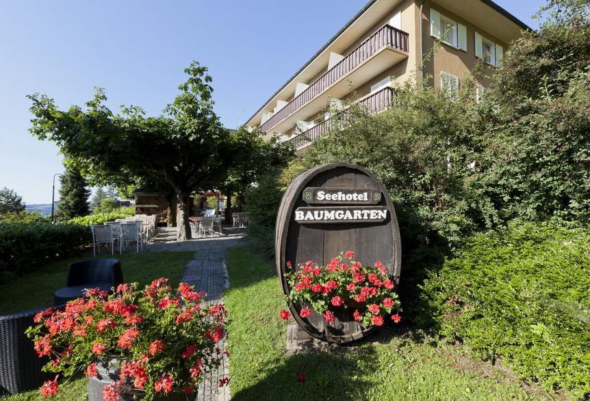 Gastehaus Baumgarten Hotel Kehrsiten ภายนอก รูปภาพ
