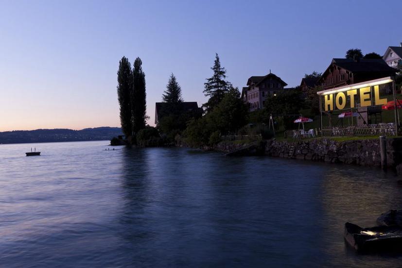 Gastehaus Baumgarten Hotel Kehrsiten ภายนอก รูปภาพ