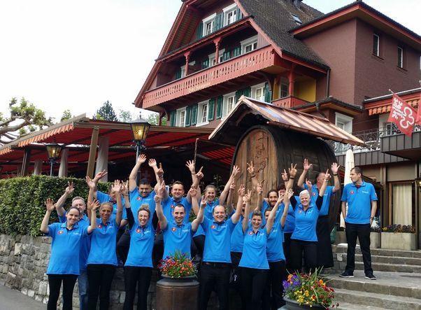 Gastehaus Baumgarten Hotel Kehrsiten ภายนอก รูปภาพ
