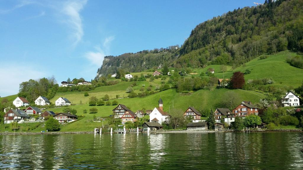 Gastehaus Baumgarten Hotel Kehrsiten ภายนอก รูปภาพ